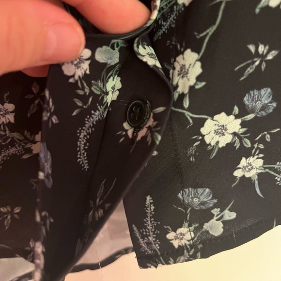 Frank and oak flower print button down shirt - Picture 5 of 9